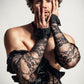 Black lace Slinger