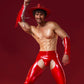 Red Vinyl Rodeo Chaps