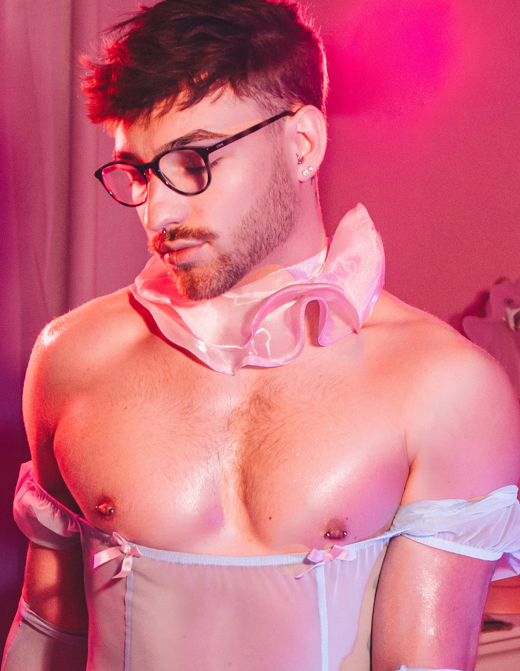 Damn, Cupid. Tour de cou en Organza