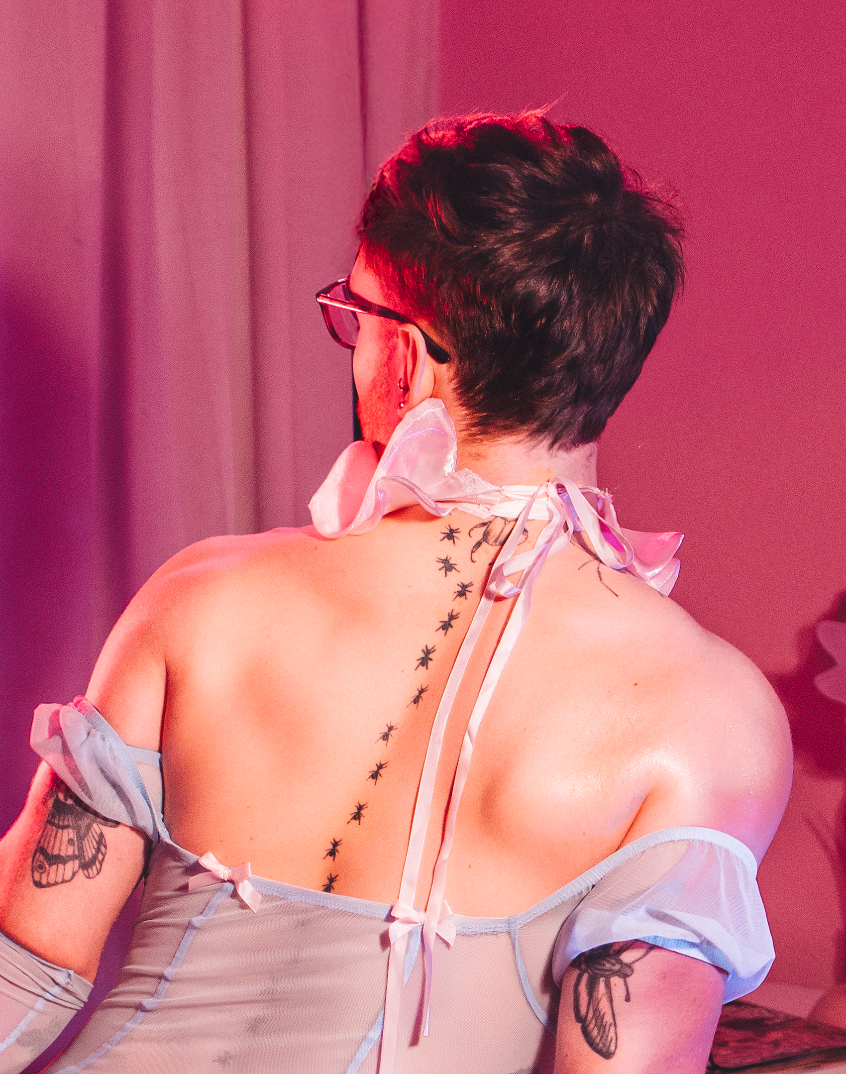 Damn, Cupid. Tour de cou en Organza