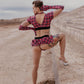 Plaid Crop