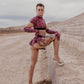 Plaid Crop