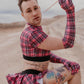 Plaid Skirt Thong