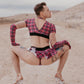 Plaid Crop