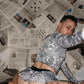 Newspaper Skirt Thong