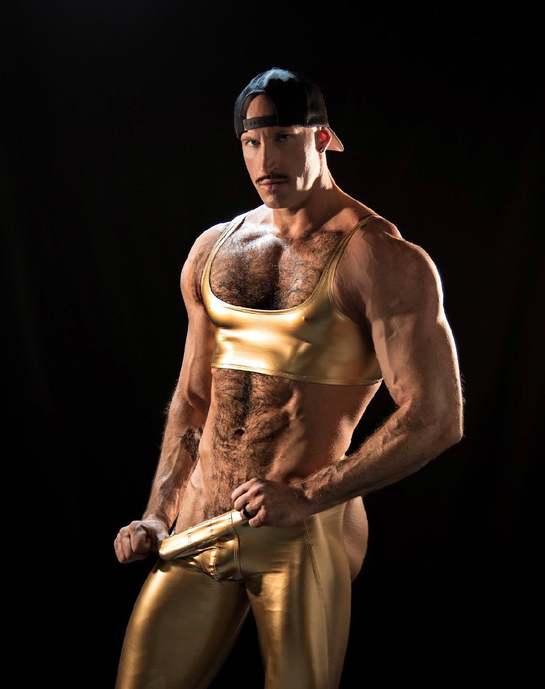 Gold Vinyl Crop