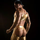 Gold Vinyl Chaps