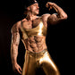 Gold Vinyl Chaps